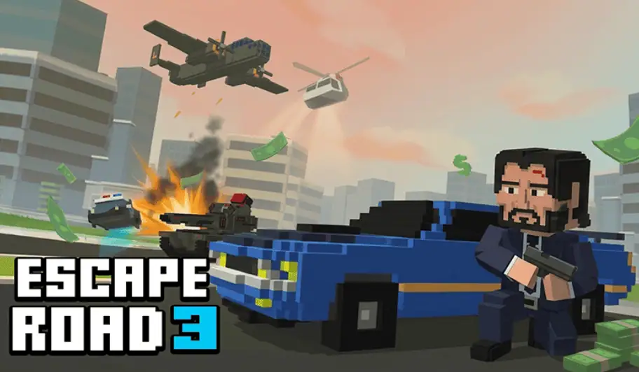 Escape road 3 gameplay